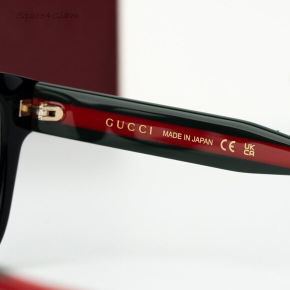 Gucci Women Eyeglasses Black Demo Square GG1863O 001 NEW AUTHENTIC - Picture 7 of 8